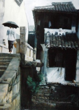 February Chinese Chen Yifei Oil Paintings